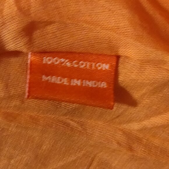 Tuckernuck Oliphant Tigerlily Orange Balloon Sleeve Dress XL NEW WITH TAGS - Picture 9 of 10